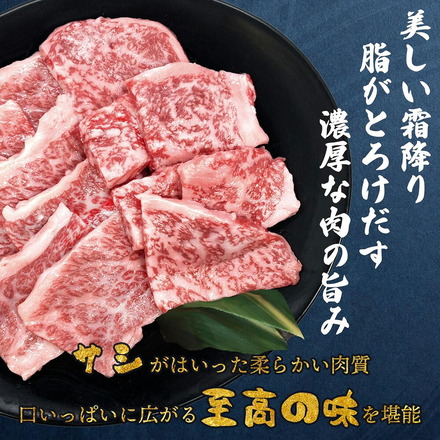 A4-5等級 鹿児島黒牛 特選 焼肉セット 厚切り 【 上カルビ 上ロース 】300g 焼肉 セット