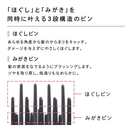 MTG ReFa AILE BRUSH マットブラック RS-BC-03A