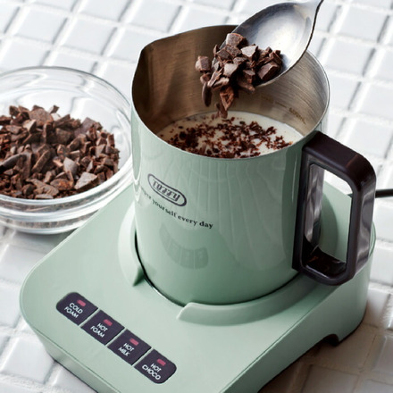 Toffy トフィー ミルクフォーマーマグ K-MF1-PA ペールアクア