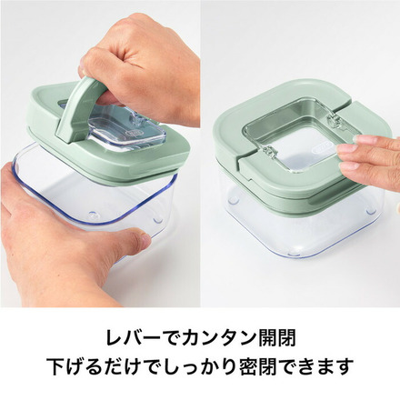 Toffy トフィー フードキャニスター スクエア S 450mL K-KU20-S-PA