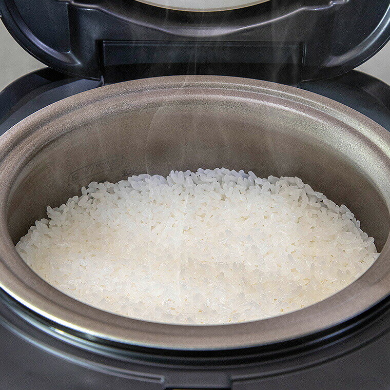 コレール CORELLE 炊飯器 IH炊飯器 5合炊き ブラック RCB-081BK / PFASフリー ふっ素フリー 3層構造内釜 強火調理対応 11モード搭載