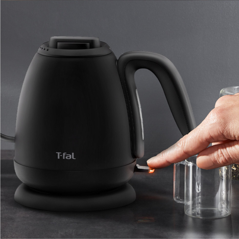 ティファール T-fal 電気ケトル カフェ ロック 0.8L KO9218JP