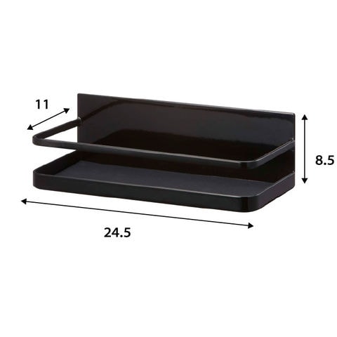 山崎実業 公式 tower マグネットスパイスラック タワー ブラック 2523