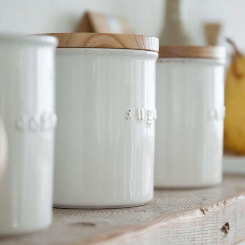 山崎実業 公式 tosca 陶器キャニスター トスカ ソルト 3427