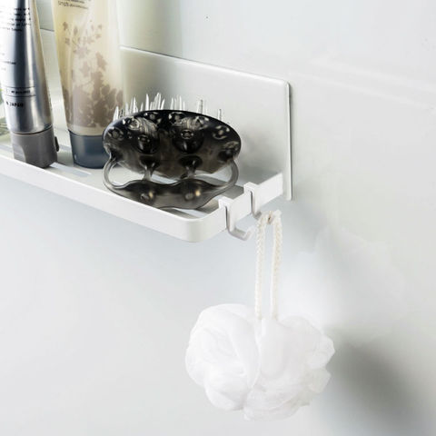 山崎実業 公式 tower マグネットバスルームラック タワー ロング ブラック 4859