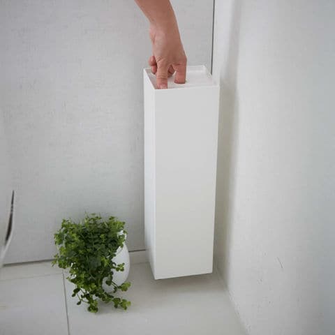 山崎実業 公式 tower トイレットペーパーホルダー タワー ブラック 7851