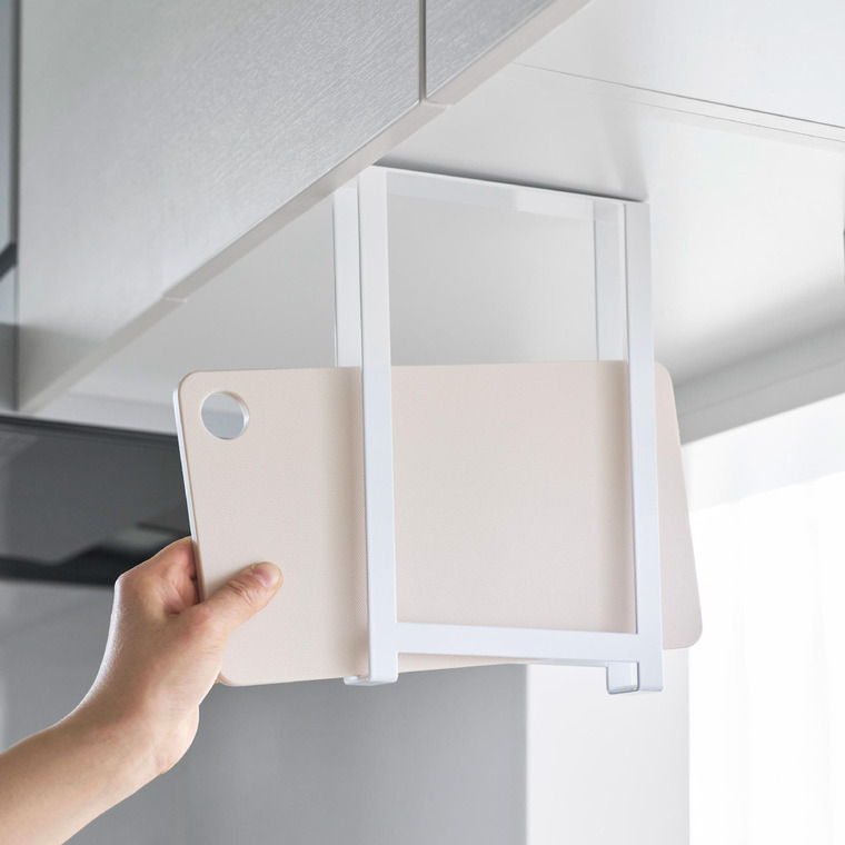 tower 戸棚下まな板ホルダー タワー スリム 山崎実業 10503 10504 / ホワイト