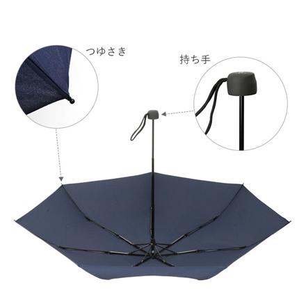 ワールドパーティー W by WPC. UX001 BaSic FoLDing UMbreLLa 折りたたみ傘 スクールストライプ