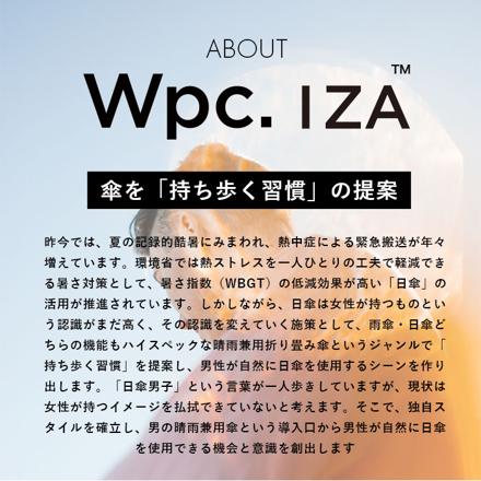 ワールドパーティー Wpc.IZA LARGE ＆ COMPACT 折りたたみ傘 折りたたみ傘 ネイビー