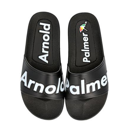 アーノルドパーマー Arnold Palmer レディース シャワーサンダル AP5403 ホワイト／ブラック L（24cm）