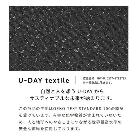 U-DAY スムースジャンプ 長傘 スラッシュパターン/ネイビー