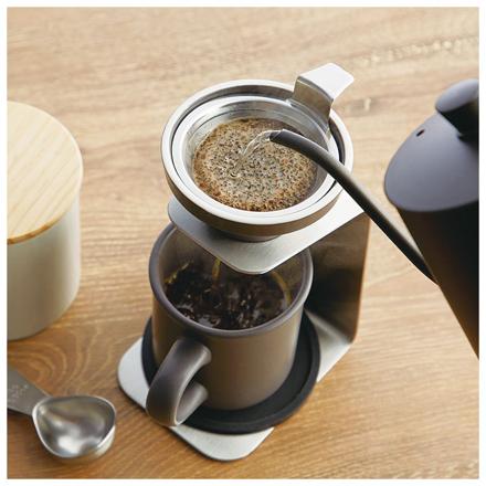 BreWCoffee ブリューコーヒー 一人用ドリッパーセット ドリッパー ホワイト