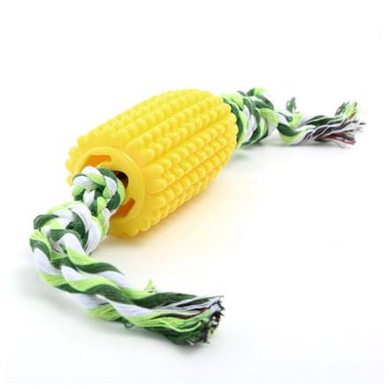 犬噛むおもちゃ corn01 犬噛むおもちゃ イエロー