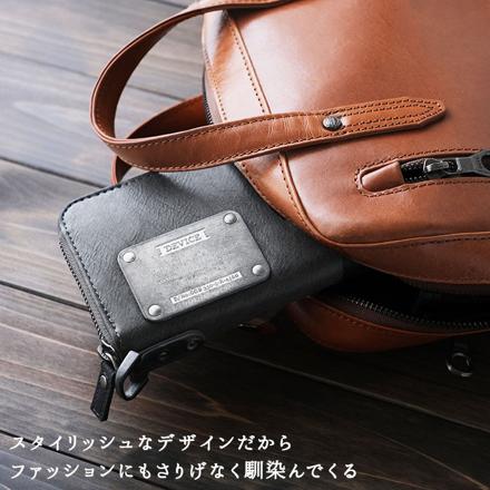 DEVICE MAD ラウンド長財布 長財布 カーキ