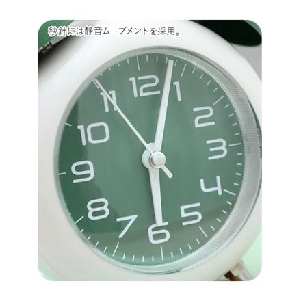 マカロン目覚まし時計 f18clock ブラウン