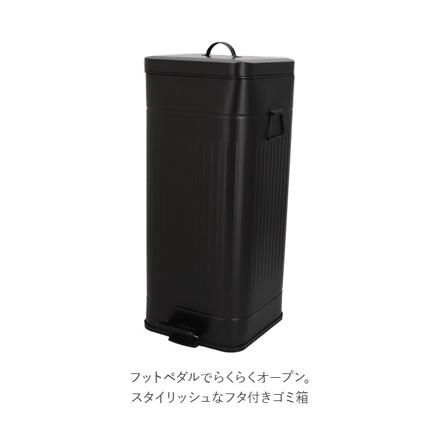 GaLva ガルバ スクエアダストボックス 30L ダストボックス マットホワイト