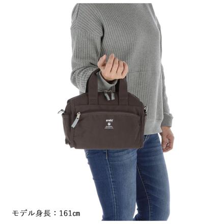アネログランデ キャビン 2WAYミニボストンS GTM0177 BK.ブラック