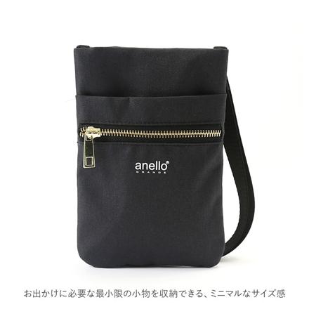 aneLLoGRANDE アネログランデ グリッター ミニショルダーGTM0422 GTM0422 BK.ブラック