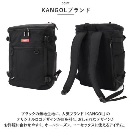 KANGOL カンゴール リュック 抗菌防臭 250-1291 リュック BLACK