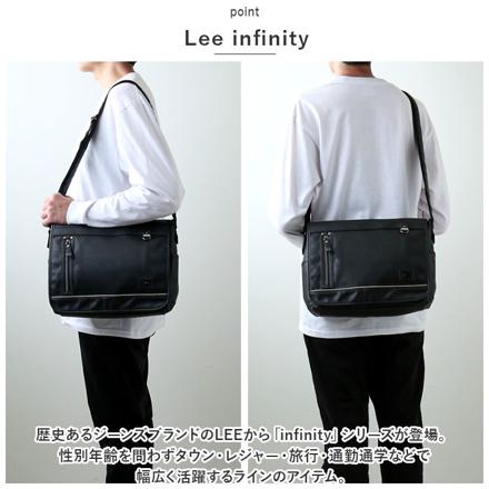 Lee infinity ショルダーバッグ 320-3104 ショルダーバッグ ブラック