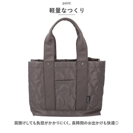 LIZDAYS トートバッグ トートバッグ ダークグレー