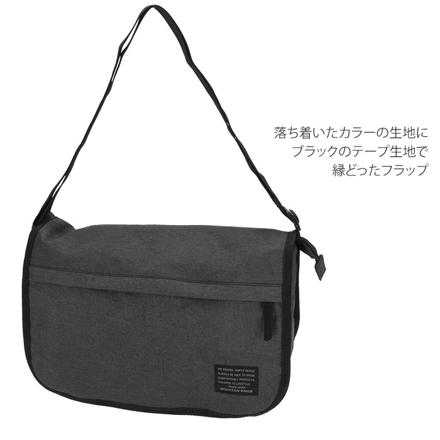 Mountain Range マウンテンレンジ MSG-03 ショルダーバッグL ショルダーバッグL ブラック