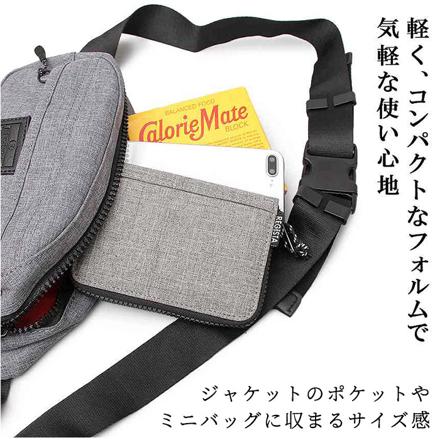 REGiSTA HEATHER COLOR BILLFOLD WALLET 財布 GRAY