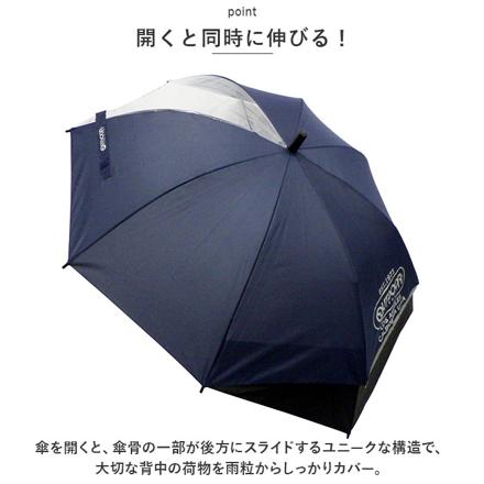 OUTDOOR PRODUCTS 伸びる 長傘 長傘60cM ネイビー