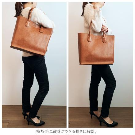 Otias オティアス バッグインバッグ付きトートバッグ オレンジ