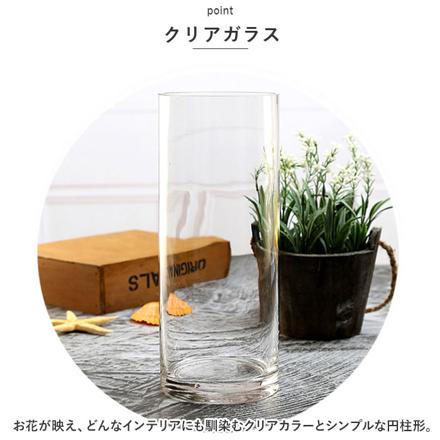 フラワーベース 花瓶 pMygraSS11 花瓶 クリア