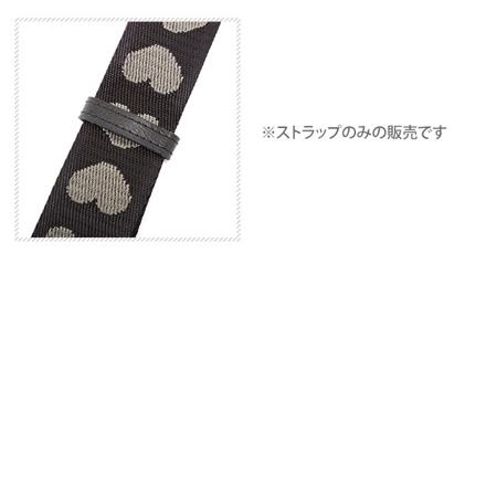 ショルダーストラップ G-BLK.ゴールドブラック