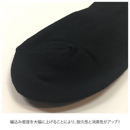 ワークソックスレギュラー Lサイズ ブラック(27-29ｃM)