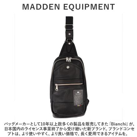 MADDEN EQUIPMENT ボディバッグ TMPI-02 ボディバッグ ブラック