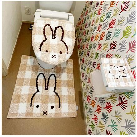 キャラクター トイレマット 58×60cM トイレマット スヌーピー.花いっぱい/BL