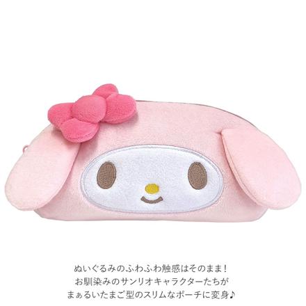 ぬいぐるみフェイス ペンポーチ ポチャッコ
