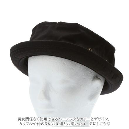 スタンダードポークパイHAT Lサイズ(約61cM) BLACK