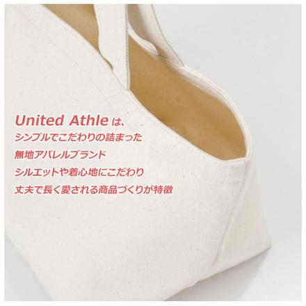 UniteD AthLe ユナイテッドアスレ ヘヴィー キャンバス ジップトートバッグ ジップトートバッグ 002.ブラック