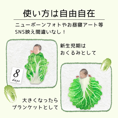 MILASIC はくさい おくるみ TN-VGSD