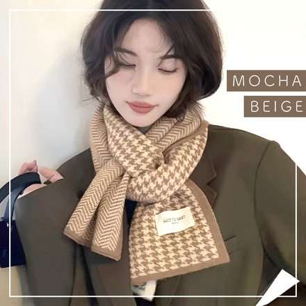 MILASIC マフラー 男女兼用 モカベージュ TN-MFLE-MBG