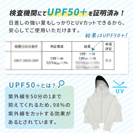 MILASIC 日除けパーカー UPF50＋ ブラック MLサイズ TN-SSHD-BK-ML