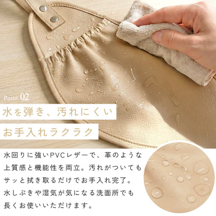 MILASIC 吊り下げ ドライヤーホルダー グレージュ HO-FLHDH-GG