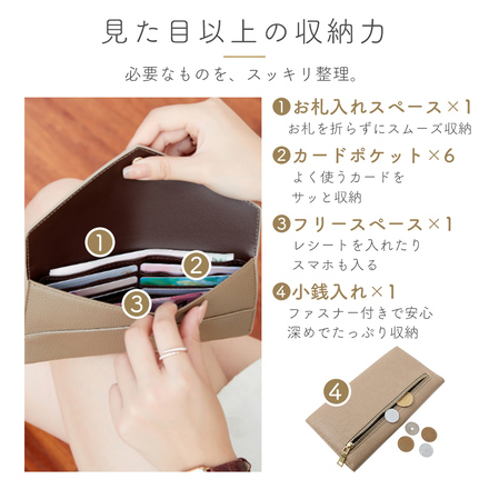MILASIC 薄型長財布 ブラック TN-LWWFP-BK
