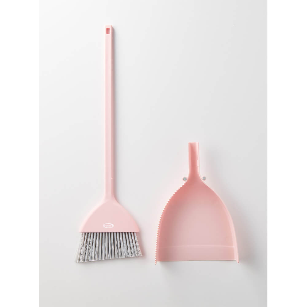 Toffy マグネットほうき＆ちりとり シェルピンク CL-MBD-SP