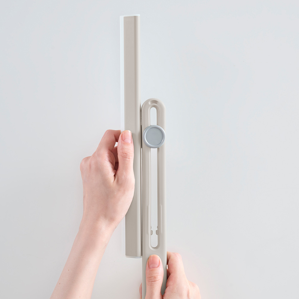 Toffy マグネットスキージー折りたたみ式 CL-MSQ2-GE グレージュ