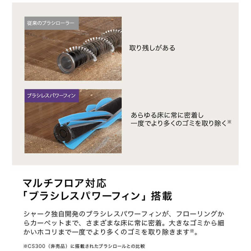 シャーク Shark EVOPOWER SYSTEM STD コードレススティッククリーナー CS100J