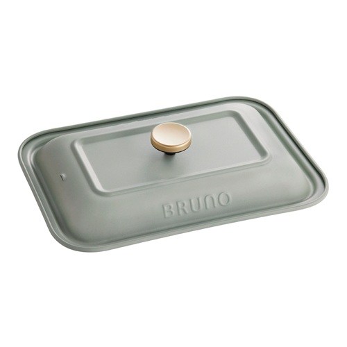 コンパクトグリルホットプレート グリーン ブルーノ BOE109-GR