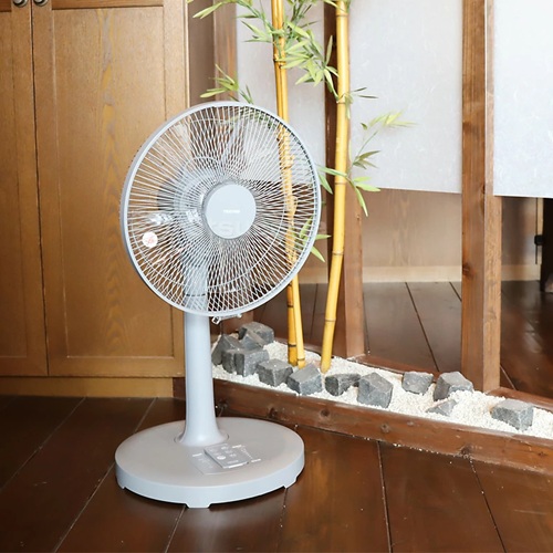 DCモーター扇風機 サーキュレーター ホワイト テクノス KI-360DC(W)