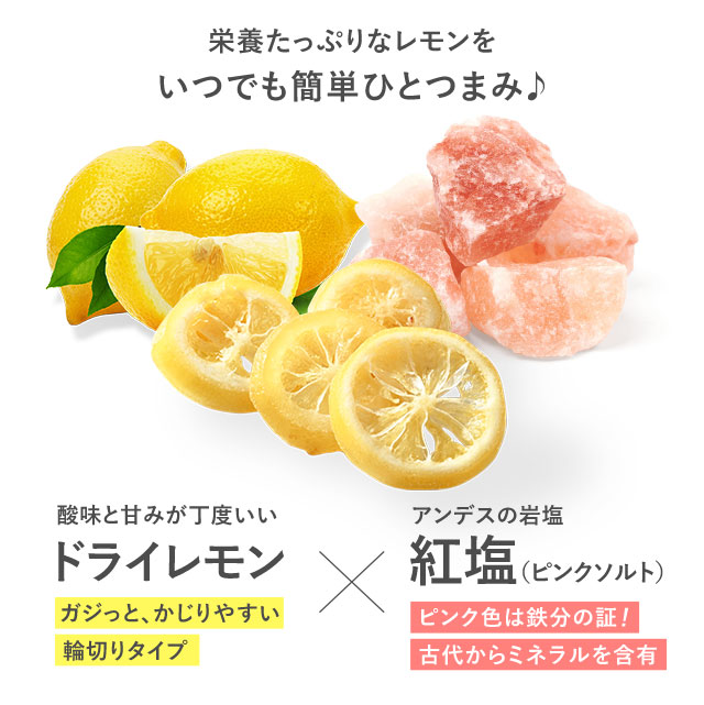 紅塩ドライレモン170g