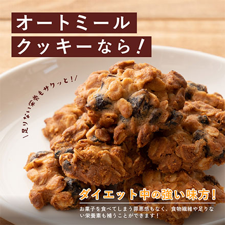 オートミールクッキー(3種のベリー) 【1kg(100g×10袋)】※割れ欠けあり