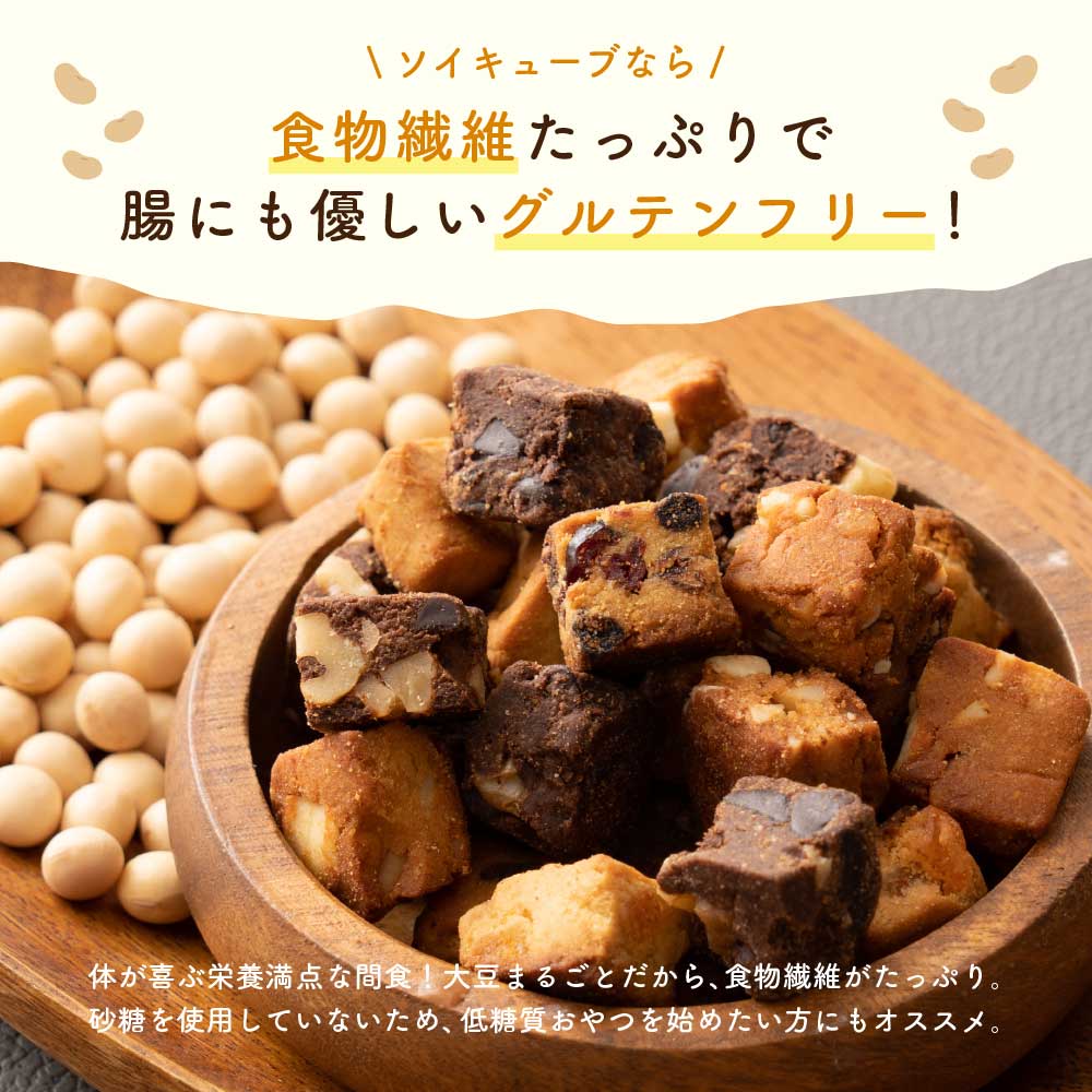 ソイキューブ(チョコくるみ) 【100g×1袋】
